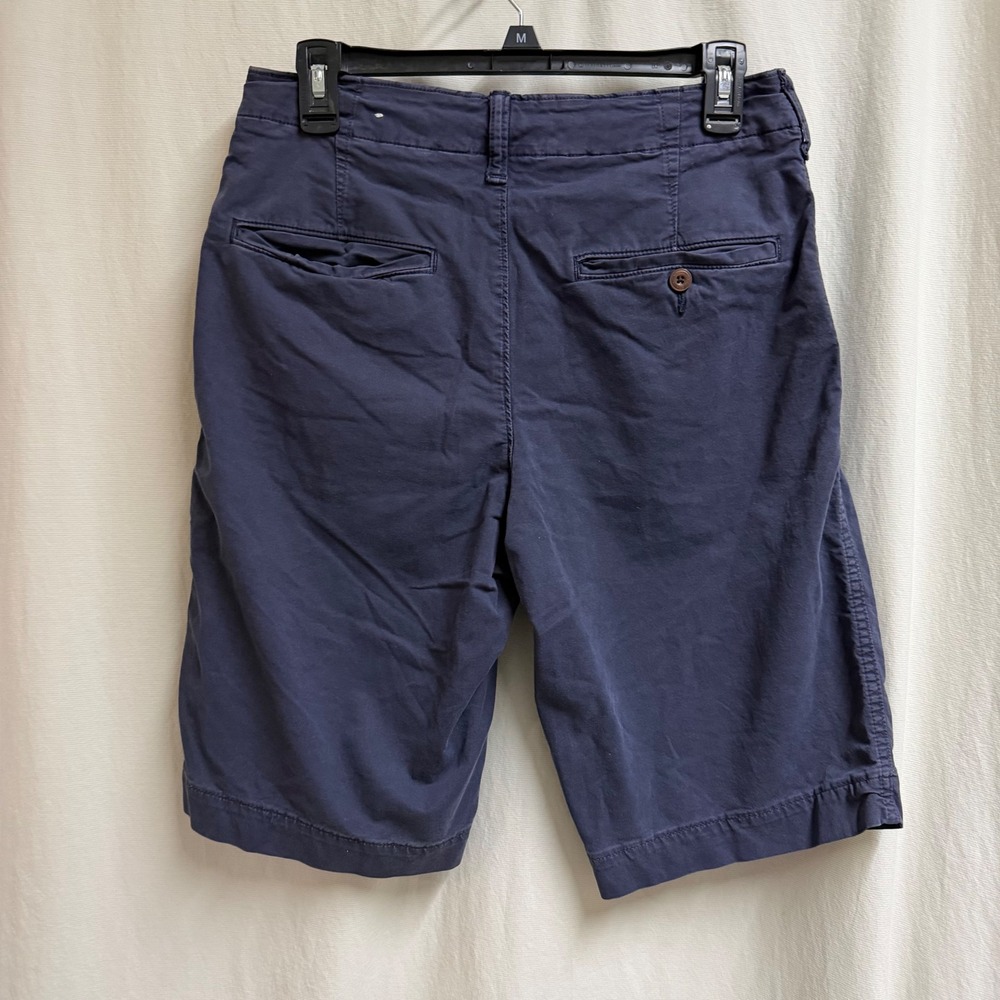 American Eagle Ne(x)t Level Flex Mens Navy Blue Longer Length Chino Shorts 29 - Picture 3 of 7